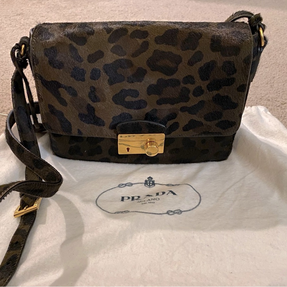 Prada Crossbody Ponyhair Purse